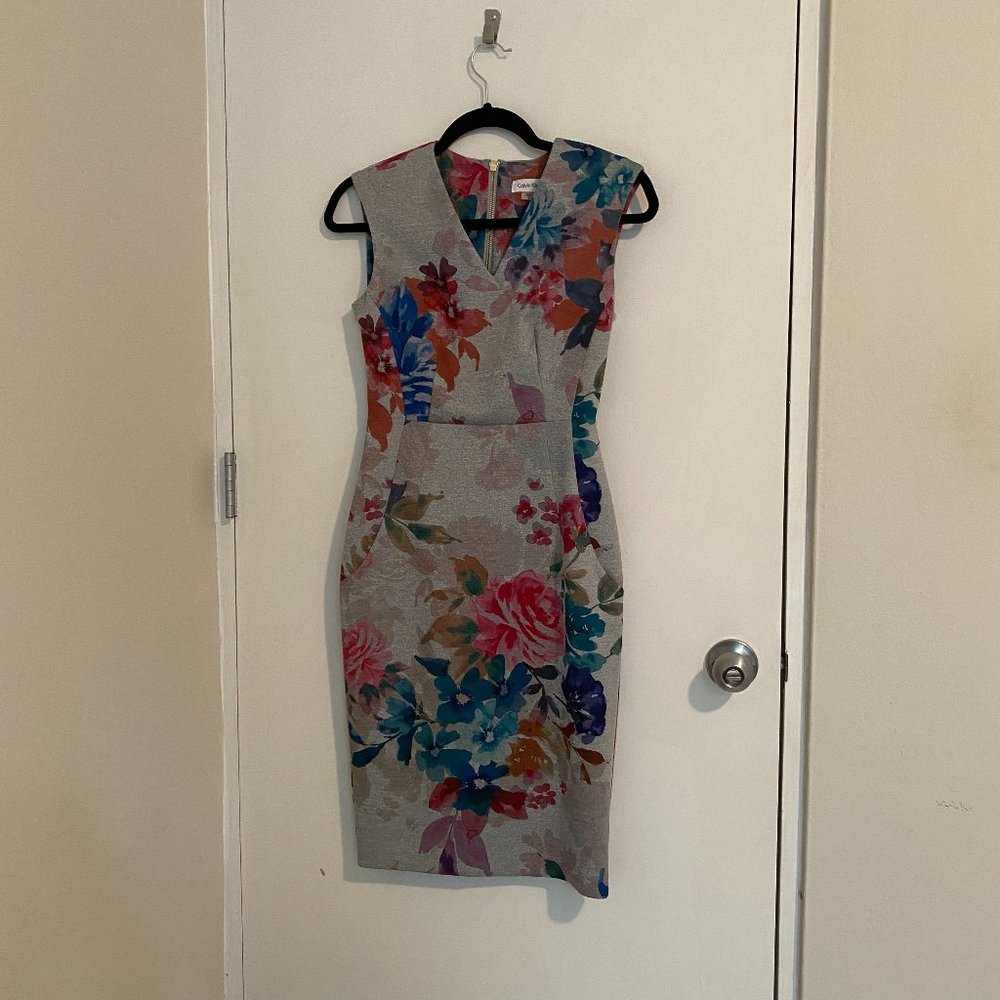 Flower Cocktail Dress